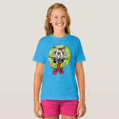 Dr. Seuss | De Grinch | Wanteskundige kerstfeestvr T-shirt (Voorkant volledig)