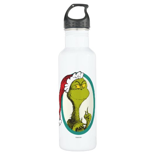 Dr. Seuss | De Grinch Waterfles (Voorkant)