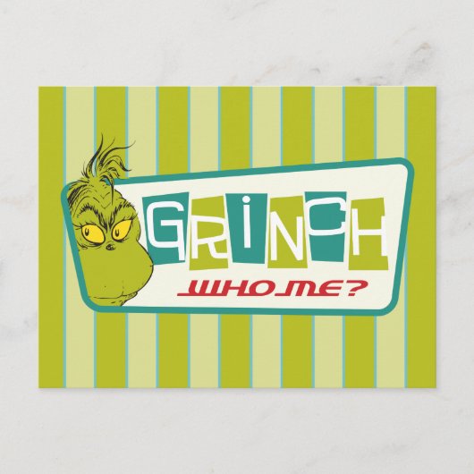 Dr. Seuss | De Grinch - Wie Ik? Briefkaart (Voorkant)