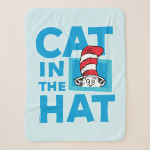 Dr. Seuss De Hoed van de Kat Logo Sherpa Deken