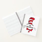Dr. Seuss | De Kat in de Hoed Aangepaste naam lera Notitieboek (Binnen)