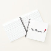 Dr. Seuss | De Kat in de Hoed Aangepaste Naam Notitieboek (Binnen)