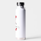 Dr. Seuss | De Kat in de Hoed Aangepaste naam voor Waterfles (Links)