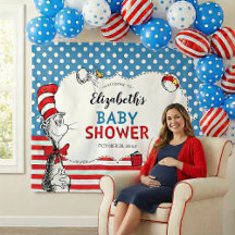 Dr. Seuss | De Kat in de Hoed Baby Shower