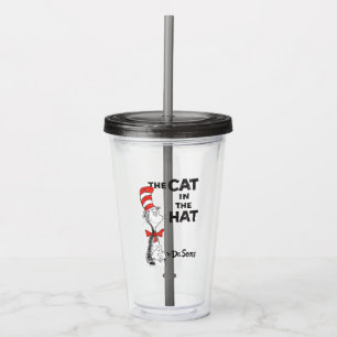 Dr. Seuss De Kat in de Hoed Boek Acryl Drinkbeker