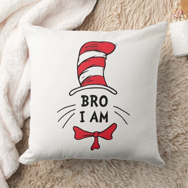 Dr. Seuss | De Kat in de Hoed - Broer Kussen (Deken)