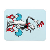 Dr. Seuss | De Kat in de Hoed, Ding Een & Ding Twe Magneet (Horizontaal)