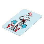 Dr. Seuss | De Kat in de Hoed, Ding Een & Ding Twe Magneet (Linkerzijde)