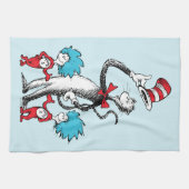 Dr. Seuss | De Kat in de Hoed, Ding Een & Ding Twe Theedoek (Horizontaal)