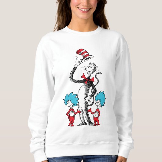 Dr. Seuss | De Kat in de Hoed, Ding Een & Ding Twe Trui (Voorkant)