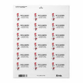 Dr. Seuss | De Kat in de Hoed Etiket (Full Sheet)