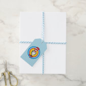 Dr. Seuss | De Kat in de Hoed Hoofd Grafisch Cadeaulabel (Met Touw)