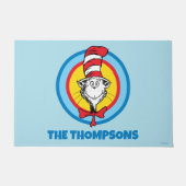 Dr. Seuss | De Kat in de Hoed Hoofd Grafisch Deurmat (Voorkant)