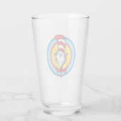 Dr. Seuss | De Kat in de Hoed Hoofd Grafisch Glas (Achterkant)