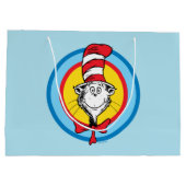 Dr. Seuss | De Kat in de Hoed Hoofd Grafisch Groot Cadeauzakje (Achterkant)