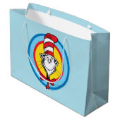 Dr. Seuss | De Kat in de Hoed Hoofd Grafisch Groot Cadeauzakje (Achterkant Gekanteld)