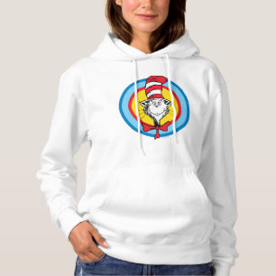 Dr. Seuss De Kat in de Hoed Hoofd Grafisch Hoodie