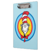 Dr. Seuss | De Kat in de Hoed Hoofd Grafisch Klembord (Links)