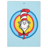 Dr. Seuss | De Kat in de Hoed Hoofd Grafisch Klembord (Achterkant)