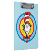 Dr. Seuss | De Kat in de Hoed Hoofd Grafisch Klembord (Rechts)