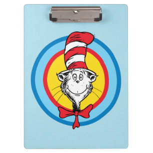 Dr. Seuss De Kat in de Hoed Hoofd Grafisch Klembord