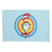 Dr. Seuss | De Kat in de Hoed Hoofd Grafisch Kussensloop (Voorkant-Links)