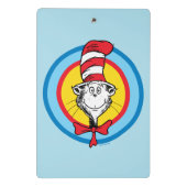 Dr. Seuss | De Kat in de Hoed Hoofd Grafisch Mini Klembord (Achterkant)