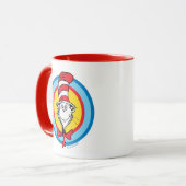 Dr. Seuss | De Kat in de Hoed Hoofd Grafisch Mok (Voorkant links)