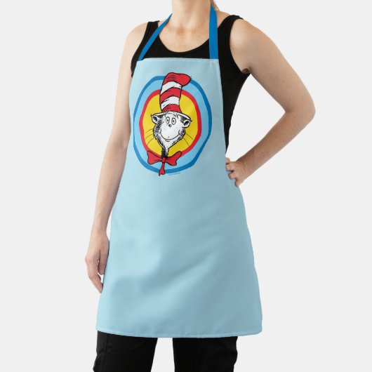 Dr. Seuss | De Kat in de Hoed Hoofd Grafisch Schort (Insitu)