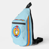 Dr. Seuss | De Kat in de Hoed Hoofd Grafisch Sling Bag (Rechterhoek)