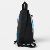 Dr. Seuss | De Kat in de Hoed Hoofd Grafisch Sling Bag (Achterkant)