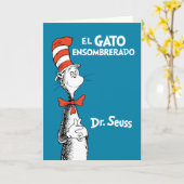 Dr. Seuss De Kat in de Hoed Kaart (Gele Bloem)