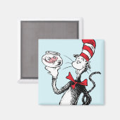 Dr. Seuss | De Kat in de Hoed & Krinklebine Magneet (Voorkant / Achterkant)