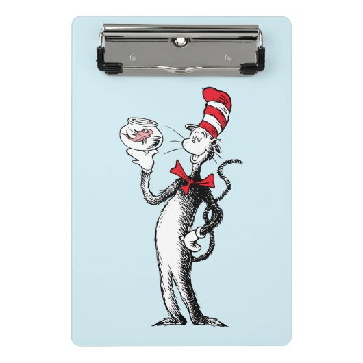 Dr. Seuss | De Kat in de Hoed & Krinklebine Mini Klembord (Voorkant)