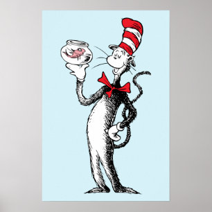 Dr. Seuss De Kat in de Hoed & Krinklebine Poster