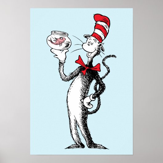 Dr. Seuss | De Kat in de Hoed & Krinklebine Poster (Voorkant)
