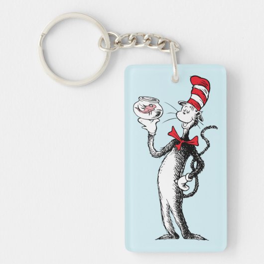 Dr. Seuss | De Kat in de Hoed & Krinklebine Sleutelhanger (Voorkant)