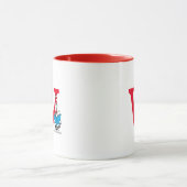 Dr. Seuss De Kat in de Hoed - Lezen Monogram W Mok (Midden)