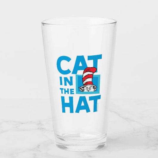 Dr. Seuss | De Kat in de Hoed Logo Glas (Voorkant)