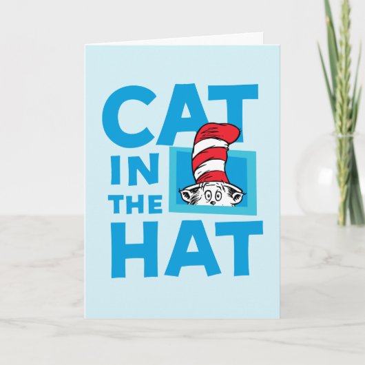 Dr. Seuss | De Kat in de Hoed Logo Kaart (Voorkant)
