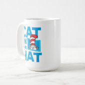 Dr. Seuss | De Kat in de Hoed Logo Koffiemok (Voorkant links)