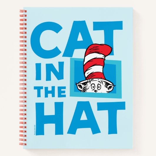 Dr. Seuss | De Kat in de Hoed Logo Notitieboek (Voorkant)