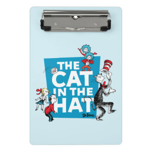 Dr. Seuss De Kat in de Hoed Logo - Personages Mini Klembord