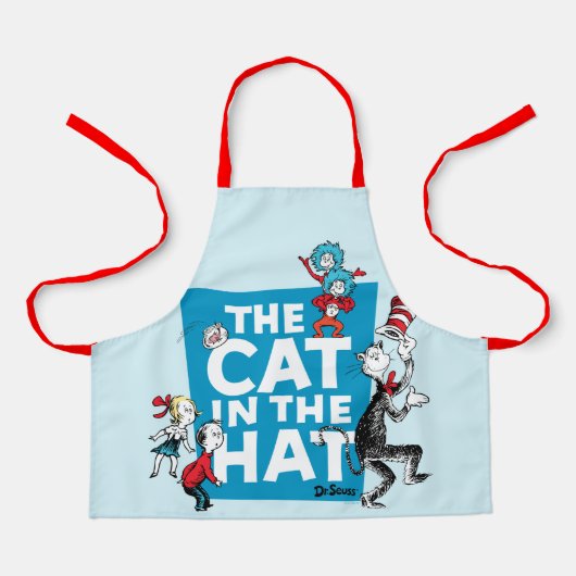 Dr. Seuss | De Kat in de Hoed Logo - Personages Schort (Voorkant)
