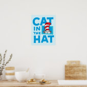 Dr. Seuss | De Kat in de Hoed Logo Poster (Keuken)