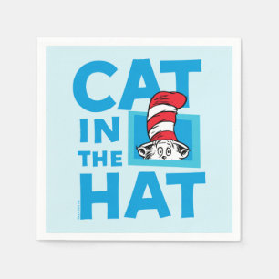 Dr. Seuss De Kat in de Hoed Logo Servet