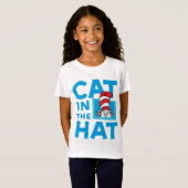 Dr. Seuss | De Kat in de Hoed Logo T-shirt (Voorkant volledig)