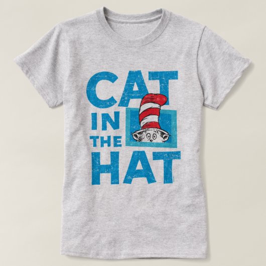 Dr. Seuss | De Kat in de Hoed Logo T-shirt (Design voorkant)