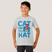 Dr. Seuss | De Kat in de Hoed Logo T-shirt (Voorkant volledig)