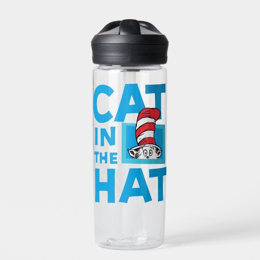 Dr. Seuss | De Kat in de Hoed Logo Waterfles (Voorkant)